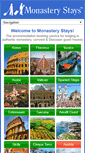 Mobile Screenshot of monasterystays.com